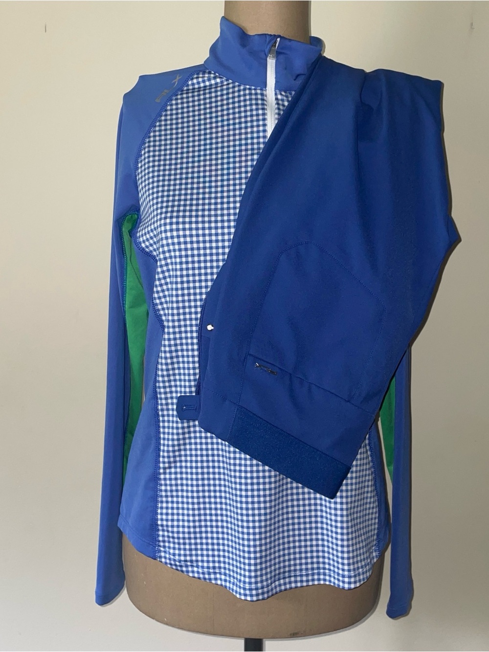 Ralph Lauren RLX Electric Blue Athletic Top and bottom set NWOT